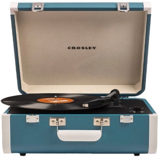 Crosley CR6252A-TU4 Portfolio Bluetooth Turntable Turquiose