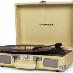 Crosley CR8005DFW4 Cruiser Deluxe Vintage Turntable