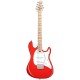 Sterling By Music Man Cutlass CT30SSS Electric Guitar - Fiesta Red