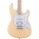 Sterling By Music Man Cutlass CT30HSS Electric Guitar - Vintage Cream