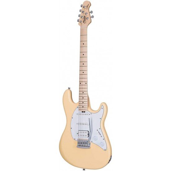 Sterling By Music Man Cutlass CT30HSS Electric Guitar - Vintage Cream