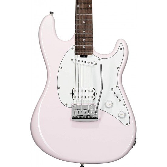 Sterling By Music Man Cutlass Short Scale CTSS30HSSP Electric Guitar - Shell Pink