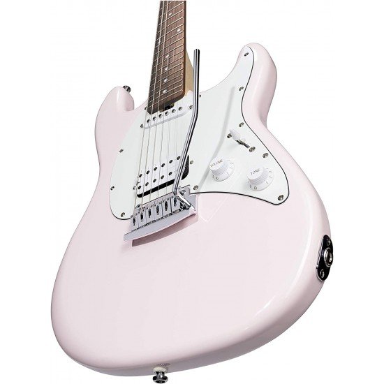 Sterling By Music Man Cutlass Short Scale CTSS30HSSP Electric Guitar - Shell Pink