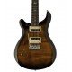 PRS SE Custom 24 Lefty Electric Guitar Black Gold Sunburst