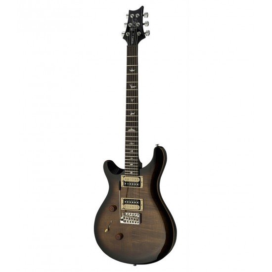 PRS SE Custom 24 Lefty Electric Guitar Black Gold Sunburst