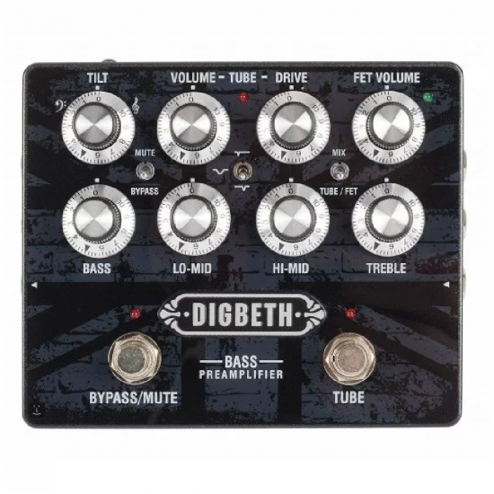 Laney DB-PRE Bass Guitar Pre Amplifier Pedal Laney DB-PRE Bass Guitar Pre Amplifier Pedal