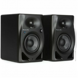 Pioneer DJ DM-40D-BT 4-inch Desktop Active Monitor Speaker with Bluetooth - Black
