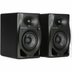 Pioneer DJ DM-40D-BT 4-inch Desktop Active Monitor Speaker with Bluetooth - Black