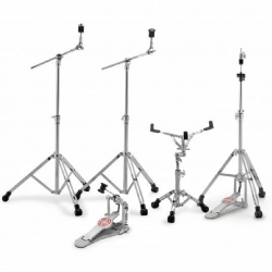 SONOR HS2000S Hardware Set Includes1 Hi Hat Stand, 1 Snare Stand, 2 MBS 2000 V2 Mini Boom Stand, SP 2000S Bass Drum Pedal