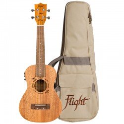 Flight DUC323 EQ Mahogany Electro-Acoustic Concert Ukulele