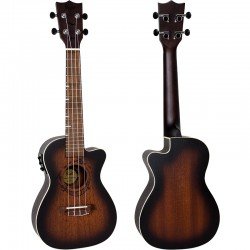 Flight DUC380 CEQ Amber Electro-Acoustic Concert Ukulele