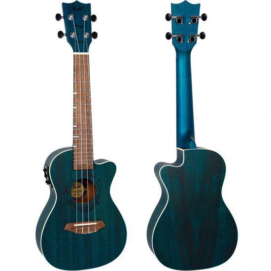 Flight DUC380 CEQ Topaz Electro-Acoustic Concert Ukulele