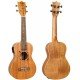 Flight DUC 523 EQ MAH, 4-String Concert Ukulele, Solid Mahogany