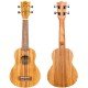 Flight DUS322 Zebrawood Soprano Ukulele