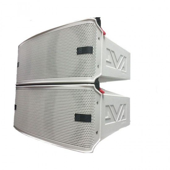 dB Technologies DVA M2M+ M2S (DVA MINI) 2 x 6.5" 2-Way Active Line Array Module with Passive Secondary,White