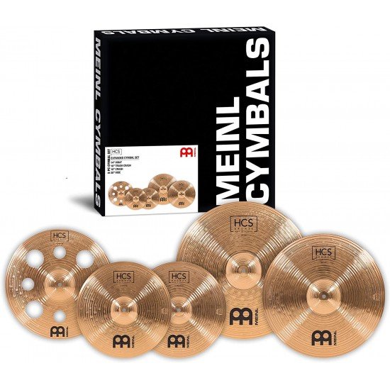 Meinl HCSB14161820 Cymbals HCS Bronze Expanded Set - 14/16/18/20 inch