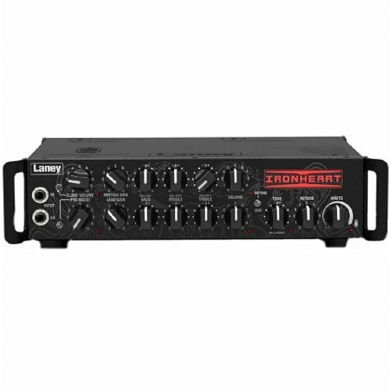 Laney IRTSLS Ironheart Monoblock with tube guitar head - 300W - USB Interface Laney IRTSLS Ironheart Monoblock with tube guitar head - 300W - USB Interface
