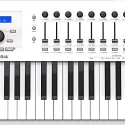 Arturia KeyLab 88 MkII Hammer-Action MIDI Controller and Software, White