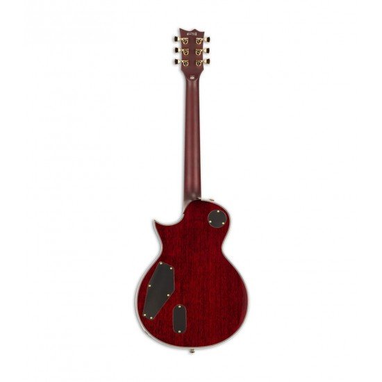 ESP LTD Deluxe Eclipse EC-1000 Traditional Series Flamed Maple See Thru Black Cherry Finish