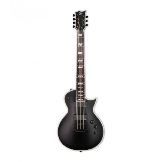 ESP LTD Eclipse 407 Series Electric Guitar Black Satin Finish