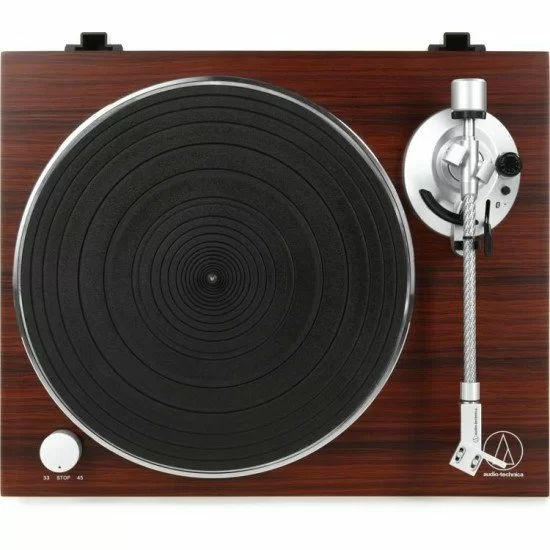 Audio-Technica AT-LPW50BT-RW Manual Belt-drive Turntable - Rosewood Audio-Technica AT-LPW50BT-RW Manual Belt-drive Turntable - Rosewood