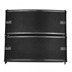 dB Technologies DVA M2M+ M2S (DVA MINI) 2 x 6.5" 2-Way Active Line Array Module with Passive Secondary, 400W