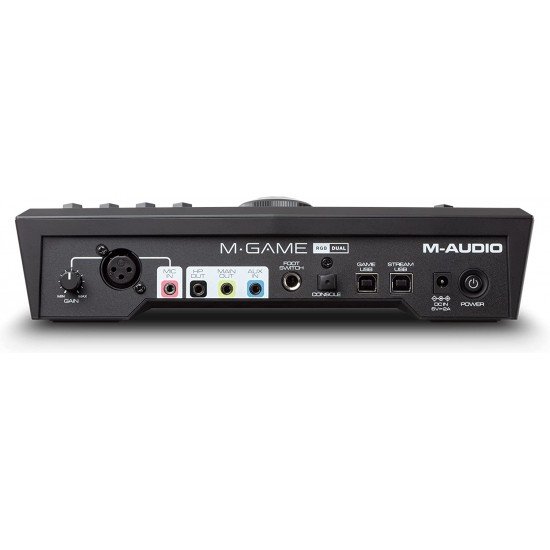 M-Audio M-Game RGB Dual USB Streaming Interface