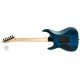 ESP LTD MH-203QM Left-handed - See Thru Blue