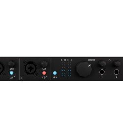 Arturia MiniFuse 4 USB-C Audio Interface - Black