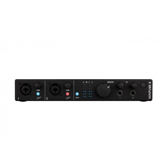 Arturia MiniFuse 4 USB-C Audio Interface - Black