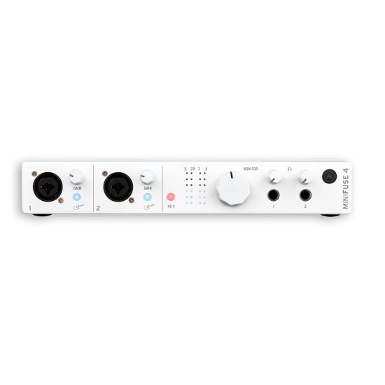 Arturia MiniFuse 4 USB-C Audio Interface - White