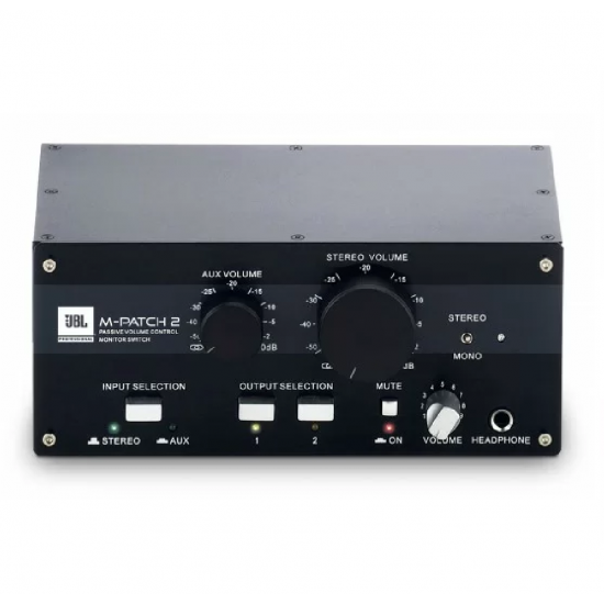 JBL M-Patch 2 volume attenuator and patch control device