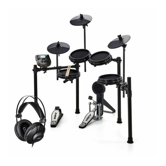 Alesis Nitro Mesh Kit | Eight Piece All-Mesh Electronic Drum Kit Bundle Alesis Nitro Mesh Kit | Eight Piece All-Mesh Electronic Drum Kit Bundle