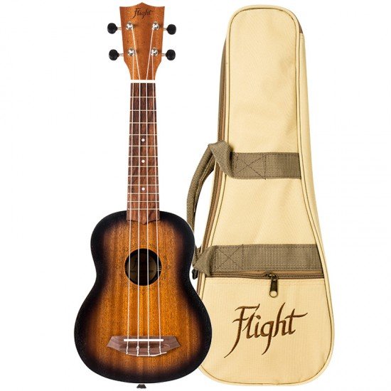 Flight NUS380 Amber Soprano Ukulele