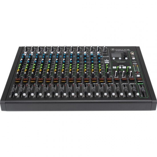 Mackie Onyx16 16-channel Analog Mixer with Multitrack USB