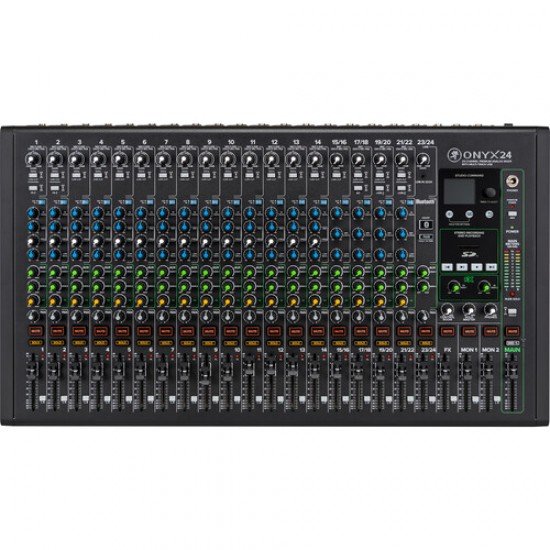 Mackie Onyx24 24-channel Analog Mixer with Multi-track USB