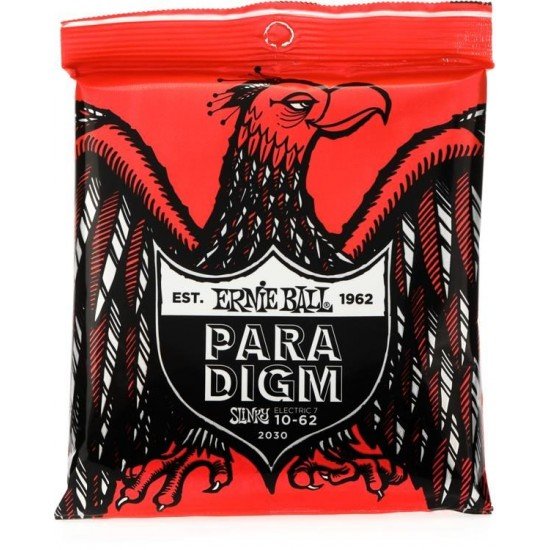 Ernie Ball 2030 Skinny Top Heavy Bottom Slinky Paradigm Electric Guitar Strings - .010-.062 7-string