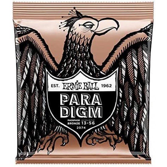 Ernie Ball 2074 Paradigm Phosphor Bronze Acoustic Guitar Strings - .013-.056 Medium