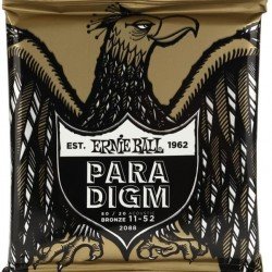 Ernie Ball 2088 Paradigm 80/20 Bronze Acoustic Guitar Strings - .011-.052 Light