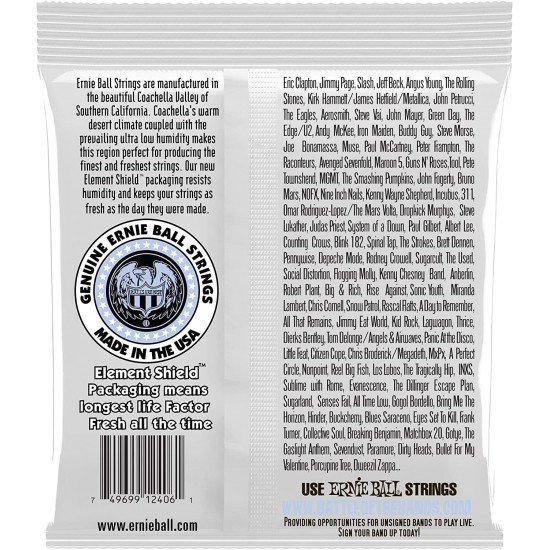 Ernie Ball 2406 Ernesto Palla Black & Silver Nylon Classical Guitar Strings - Medium Tension