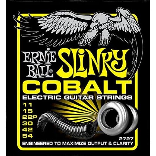 Ernie Ball 2727 Beefy Slinky Cobalt Electric Guitar Strings - .011-.054