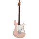 Sterling By Music Man Cutlass CT50HSS Electric Guitar - Pueblo Pink Satin Sterling By Music Man Cutlass CT50HSS Electric Guitar - Pueblo Pink Satin