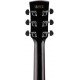 Ibanez PF15ECE Dreadnought Acoustic-Electric Guitar-Black