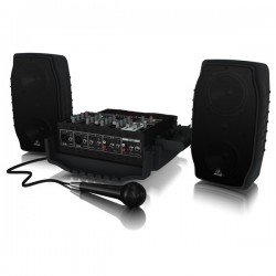 Behringer Europort PPA200 5-channel Portable PA System