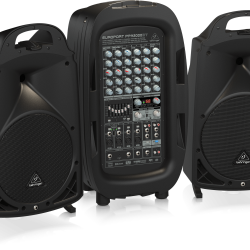 Behringer Europort PPA2000BT 8-channel Portable PA System with Bluetooth