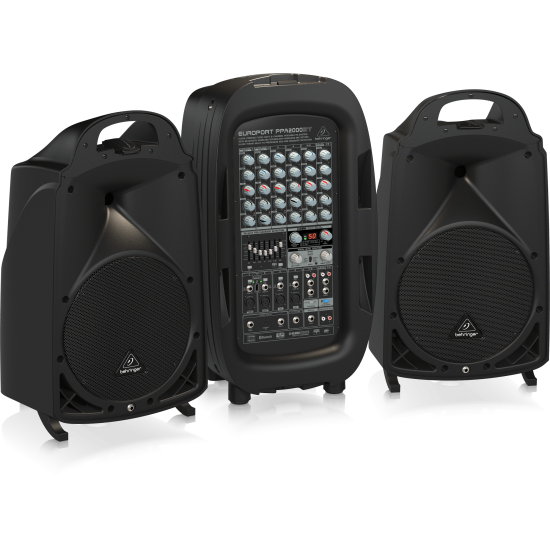 Behringer Europort PPA2000BT 8-channel Portable PA System with Bluetooth