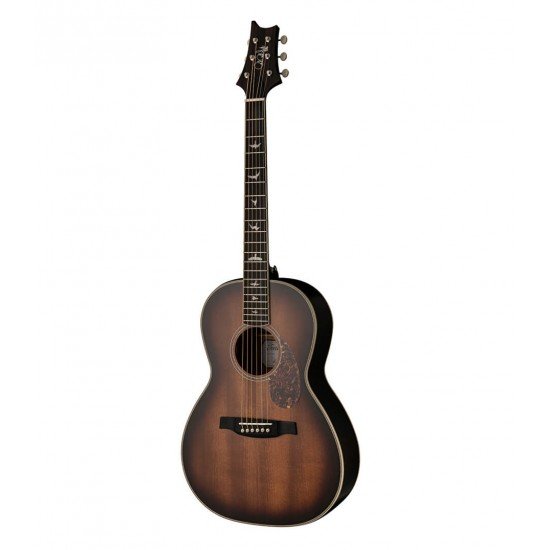 PRS SE Parlor Acoustic Guitar with Fishman SonoTone, Tobacco Burst Finish Includes PRS Gig Bag