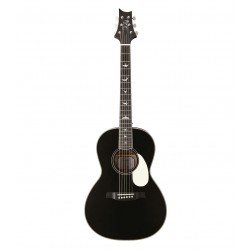 PRS SE Parlor Acoustic Guitar with Fishman SonoTone, Satin Black Top Finish Includes PRS Gig Bag