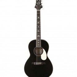 PRS SE Parlor Acoustic Guitar with Fishman SonoTone, Satin Black Top Finish Includes PRS Gig Bag