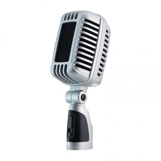 Ahuja PRO7500DU Microphone Wired Dual high sensitivity cartridges With noiseless ON/OFF operation Ahuja PRO7500DU Microphone Wired Dual high sensitivity cartridges With noiseless ON/OFF operation